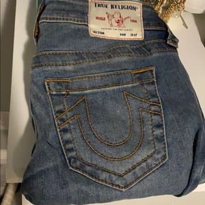 True religion Mid Rise Skinny Jeans